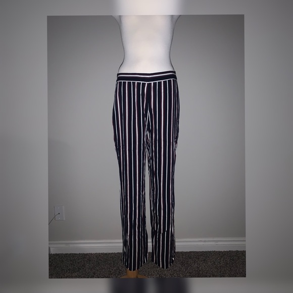 Olsen Mona Straight Feminine Fit Stripe Pants - Picture 5 of 6